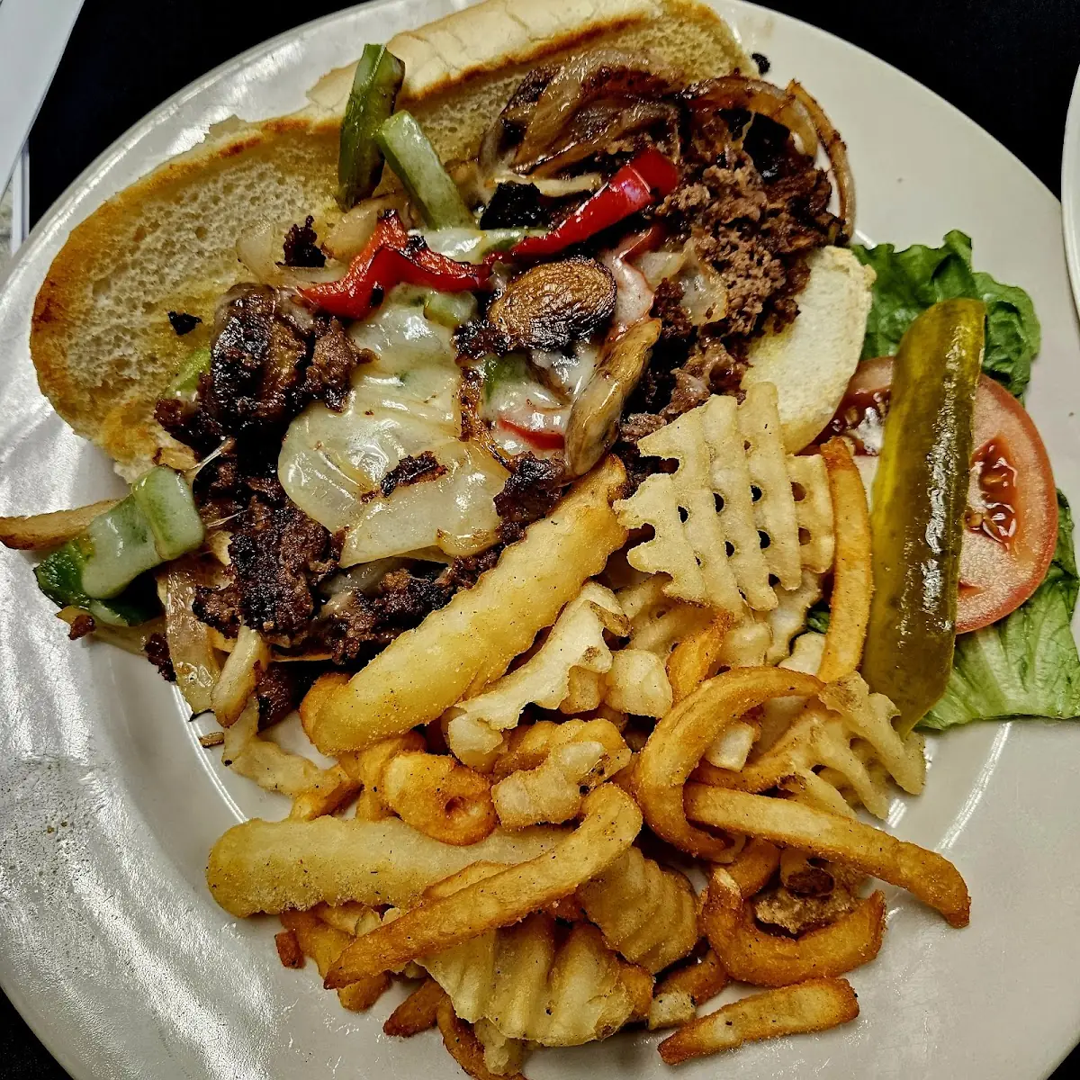 Philly Cheese Steak Sandwich