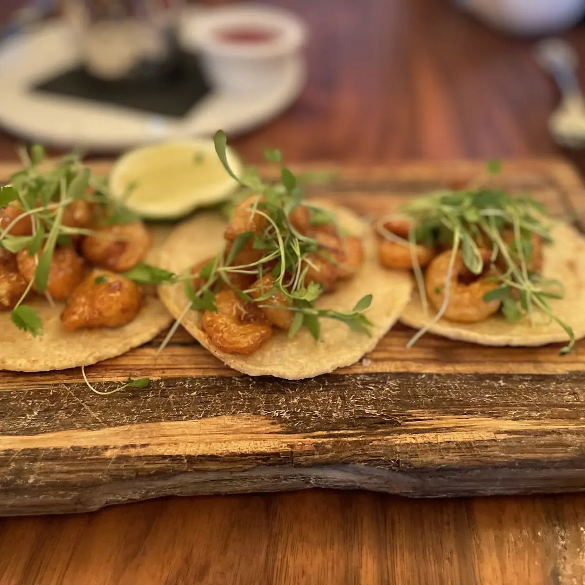 Rock Shrimp Tacos