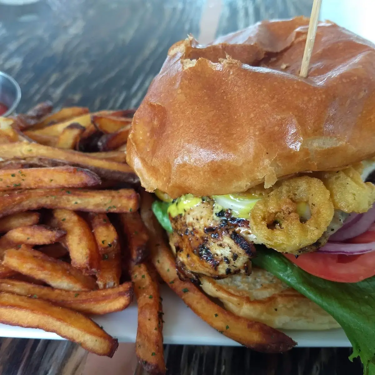 Blackened Catfish Sandwich