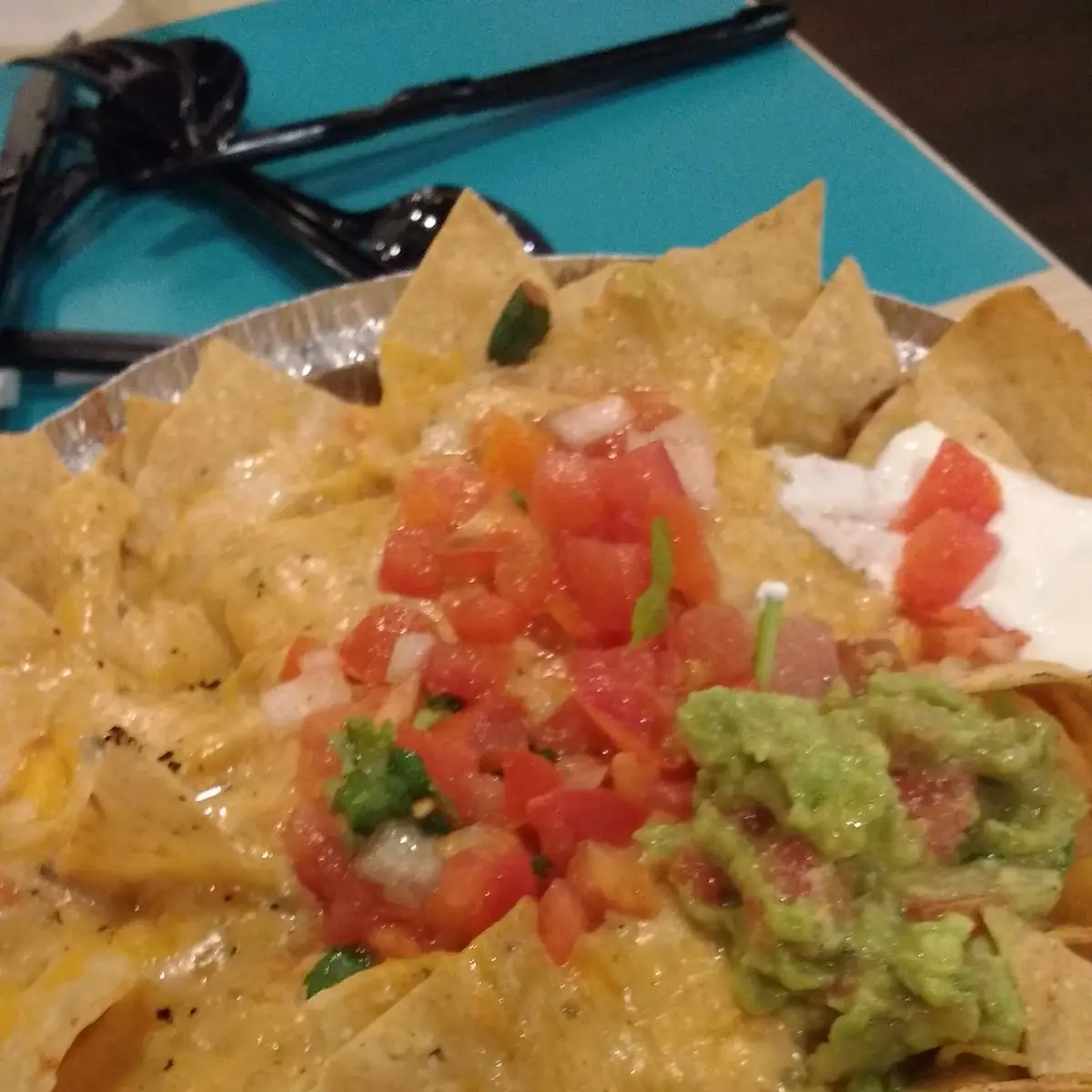 Grilled Chicken Nachos