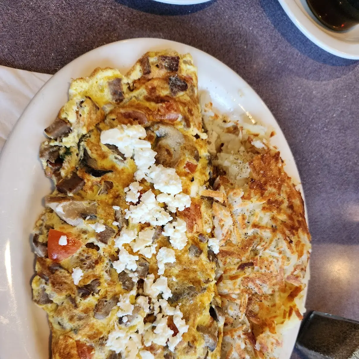 Feta Cheese Omelette