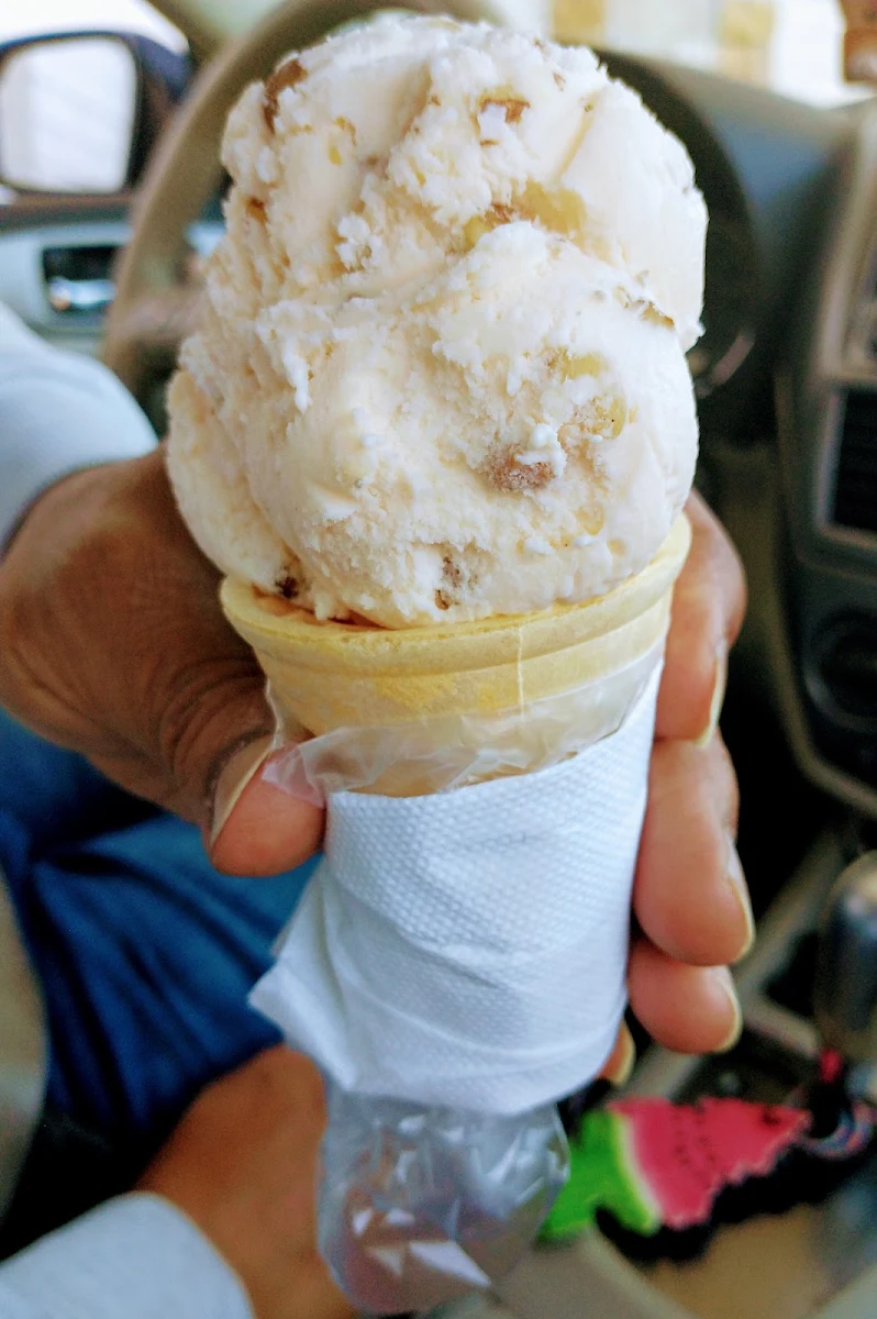 Black Walnut Ice Cream Cone