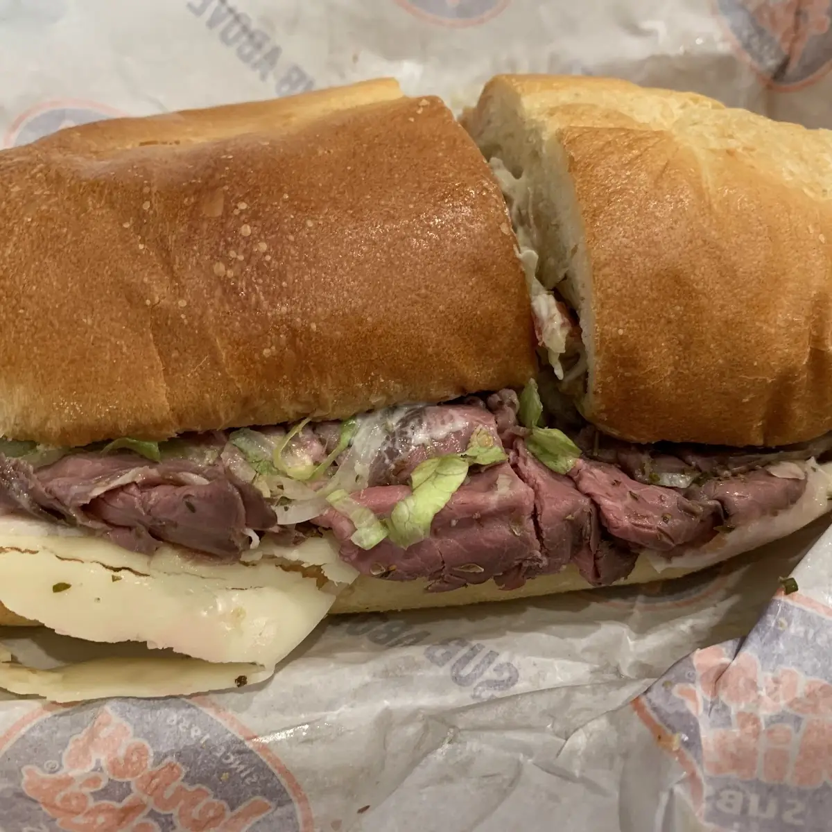 Roast Beef and Provolone