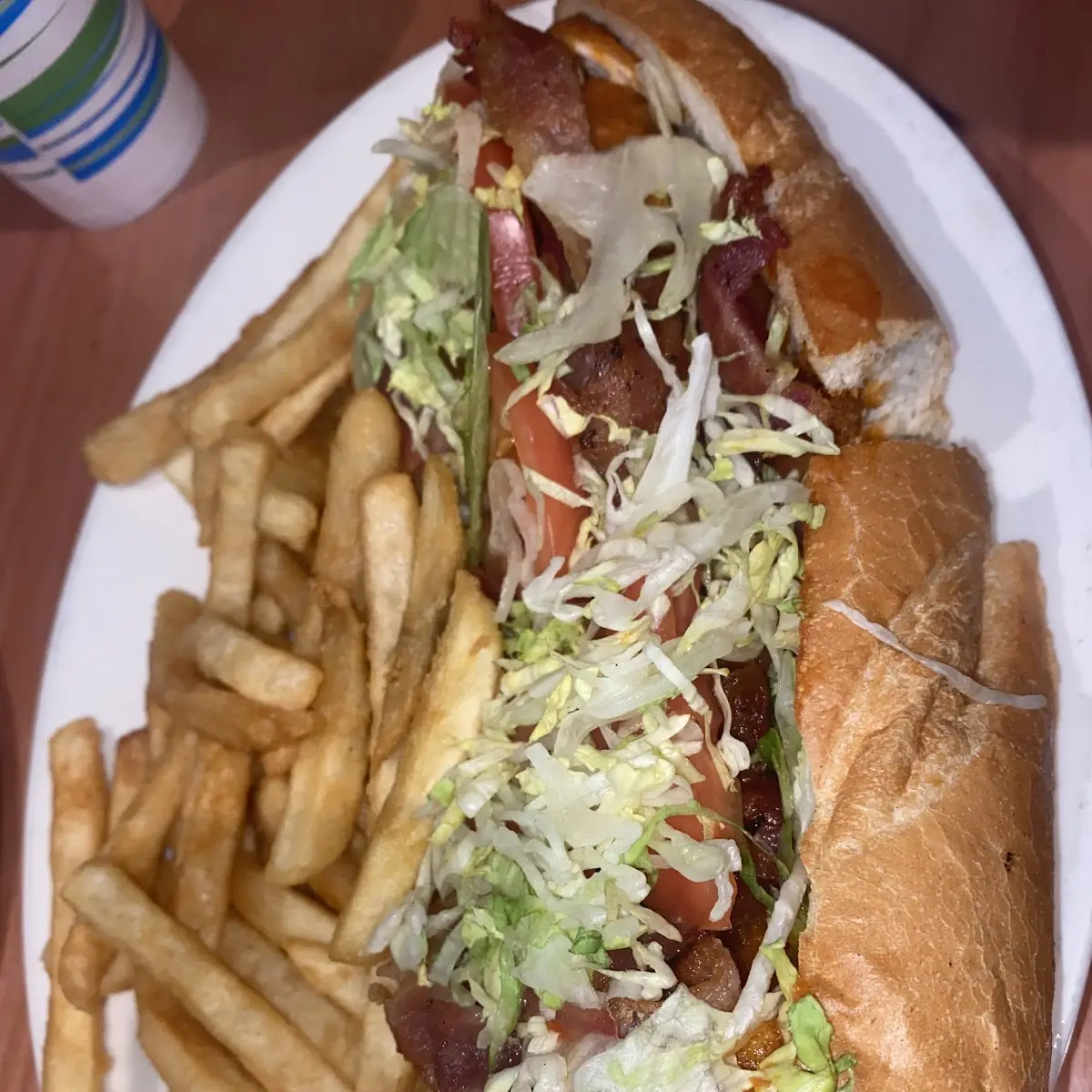 Buffalo Chicken Sub with Bacon
