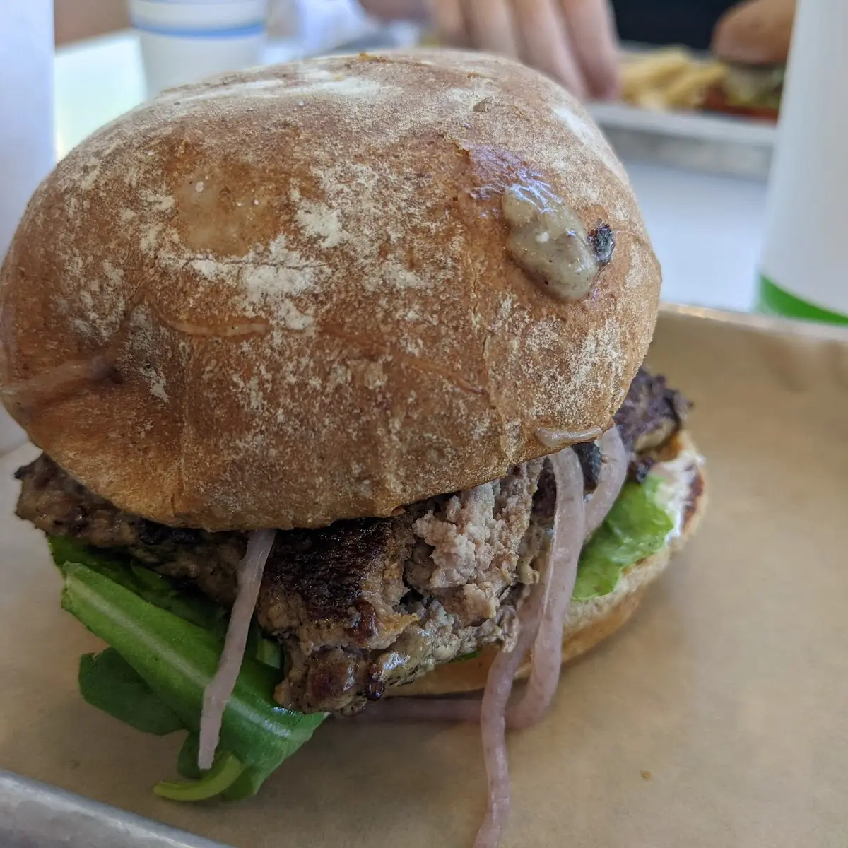 Lamb Burger