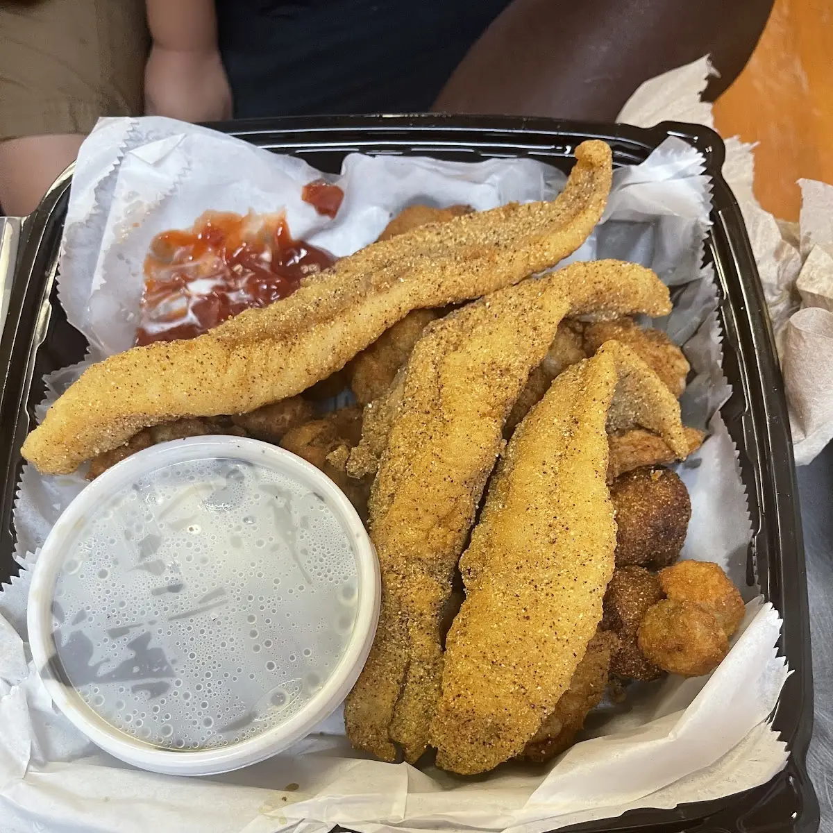 Wings & 1 Catfish Fillet