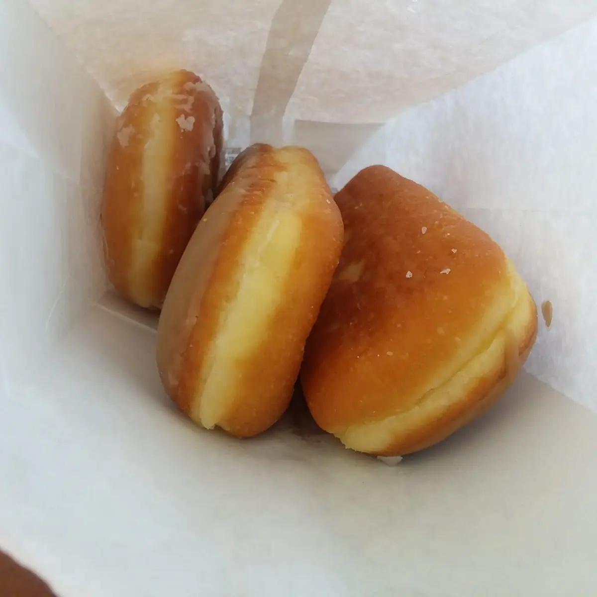 Sugar Doughnut and Maple Bar