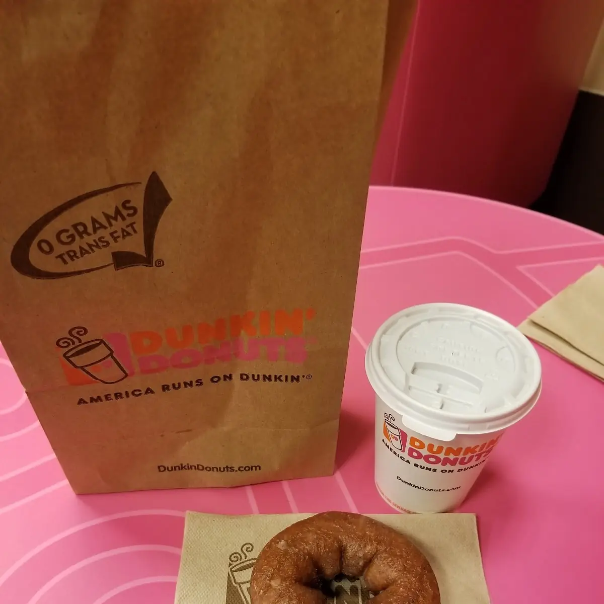 Pumpkin Spice Donut and PSL