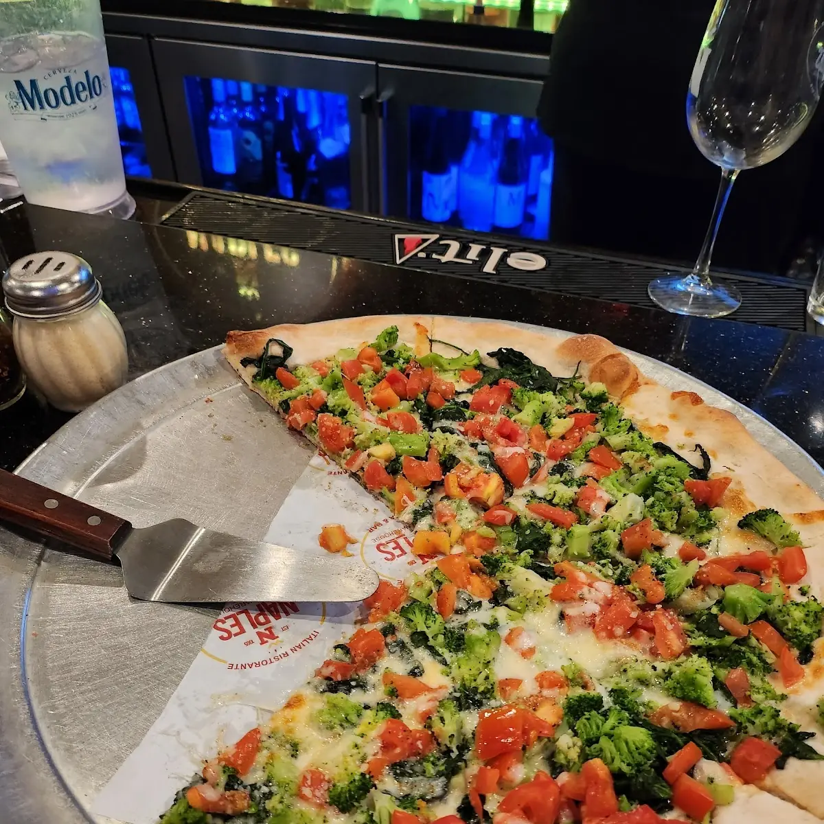 White Veggie Pizza