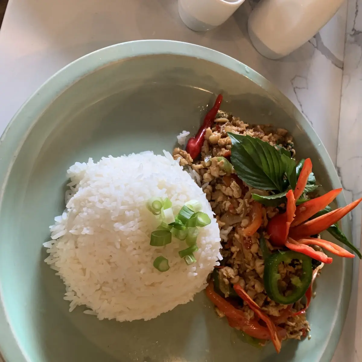 Spicy Basil Duck
