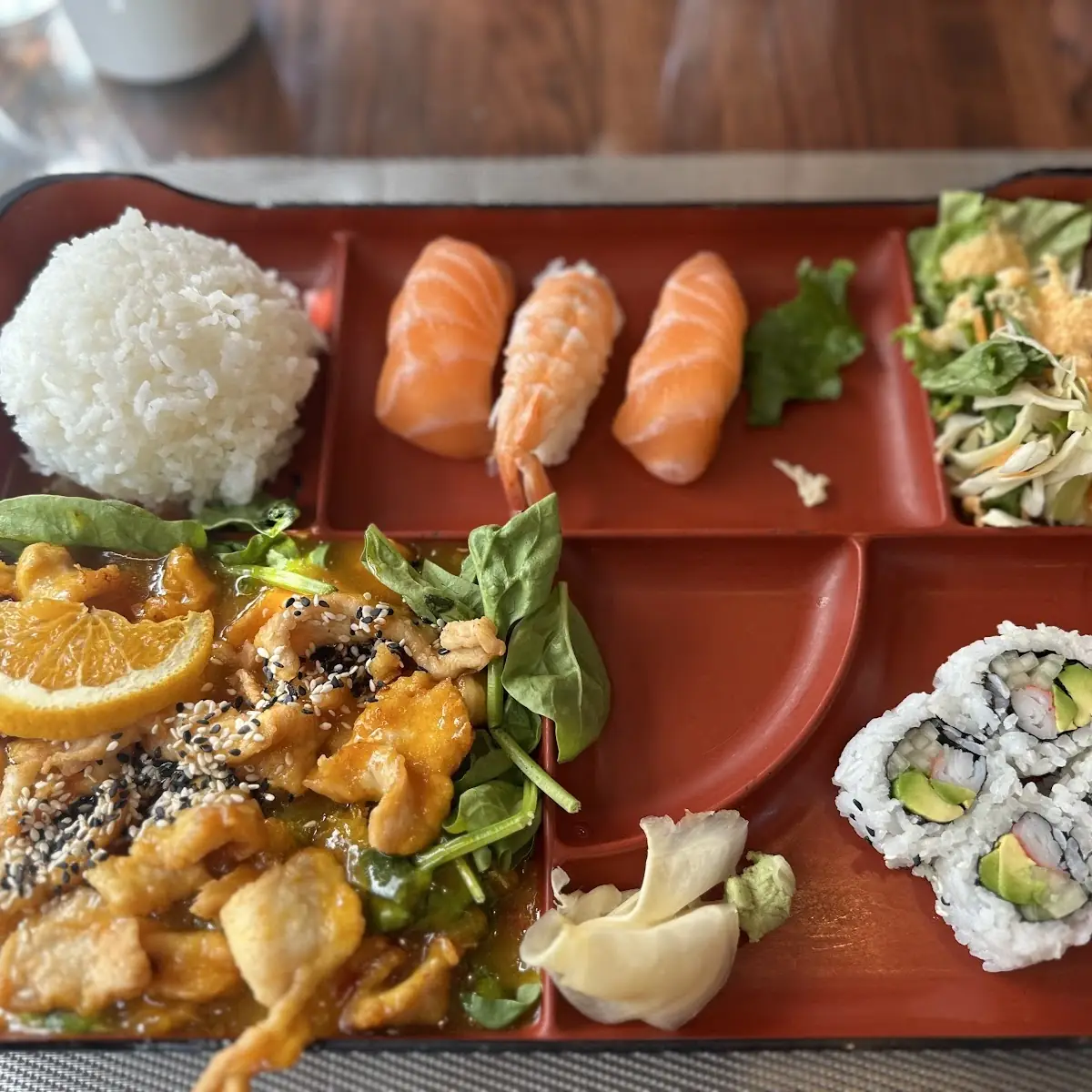 Teriyaki Salmon Bento Box