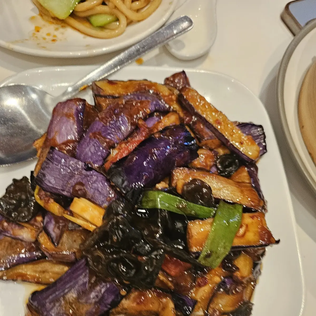 Eggplant w Garlic Sauce