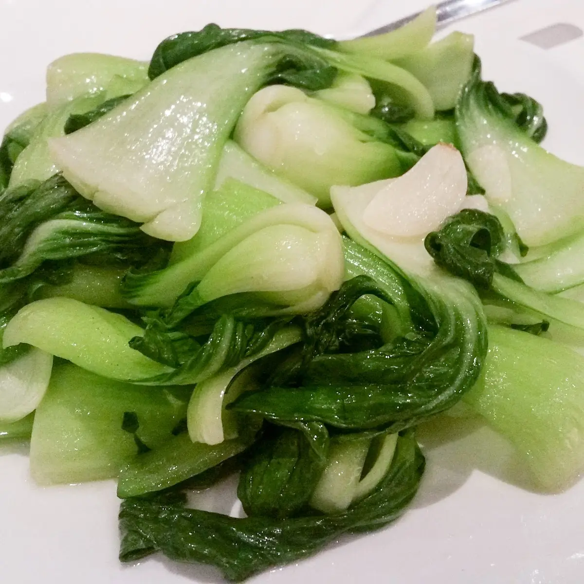 Sauté Baby Bok Garlic