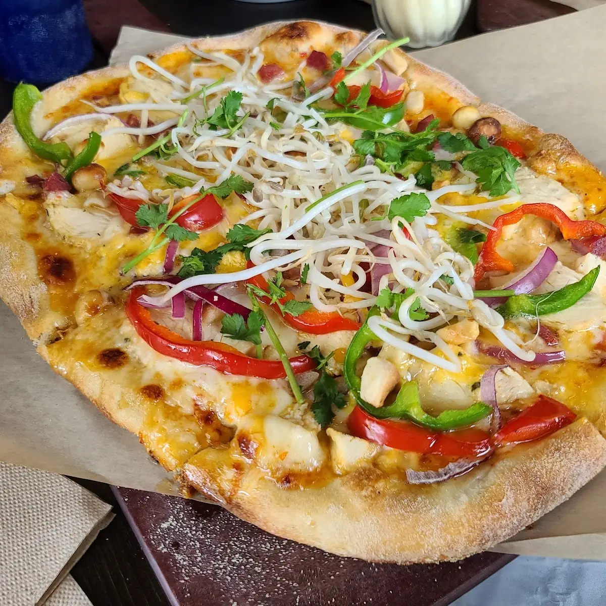 Thai Chicken Pizza