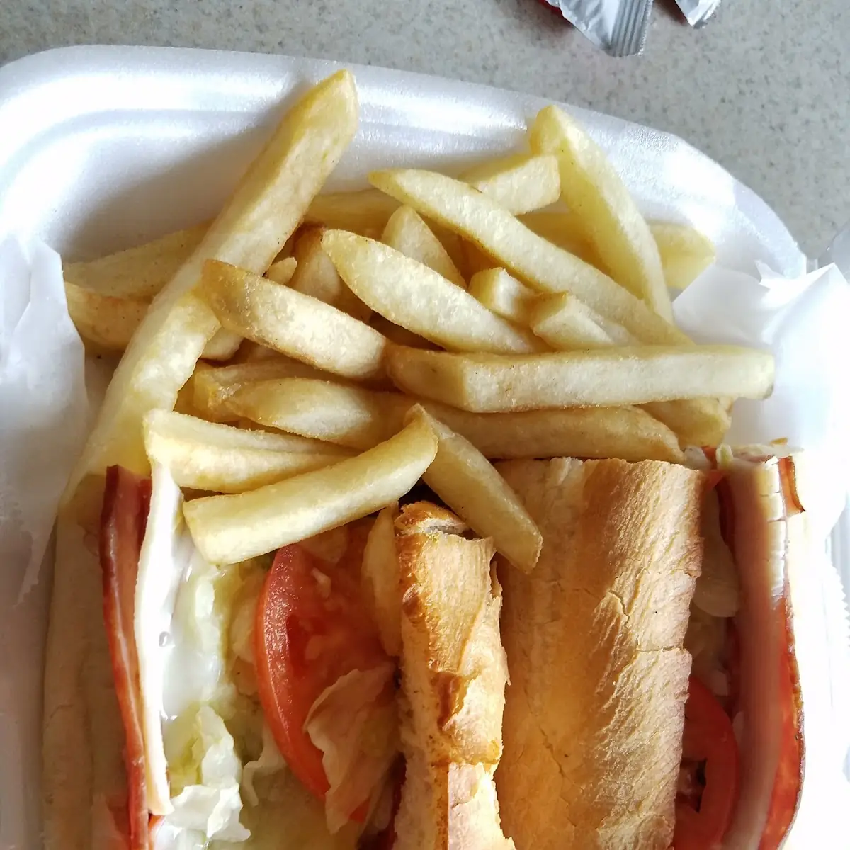 Subs 2 pcs & French Fries