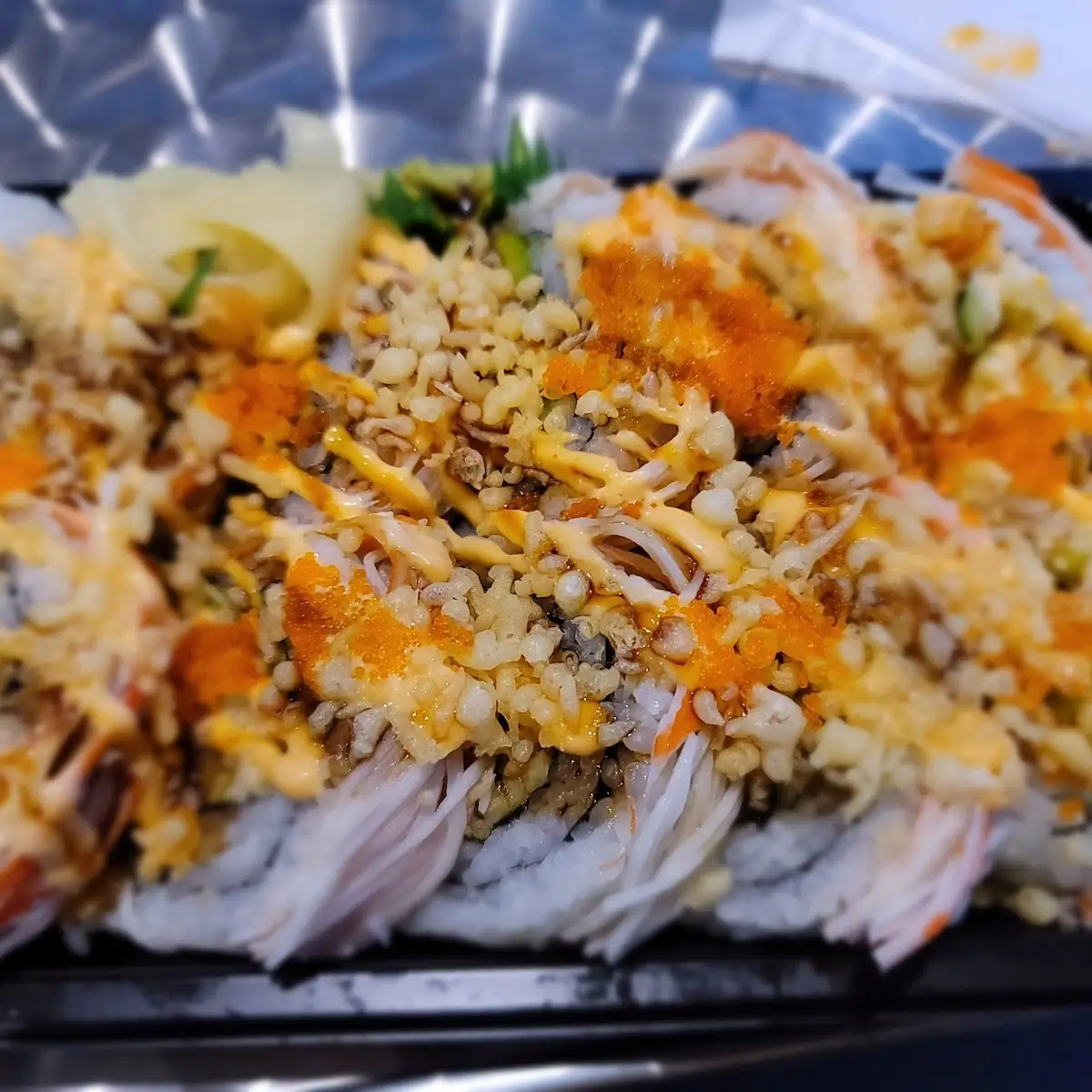 Golden Tempura Shrimp Roll