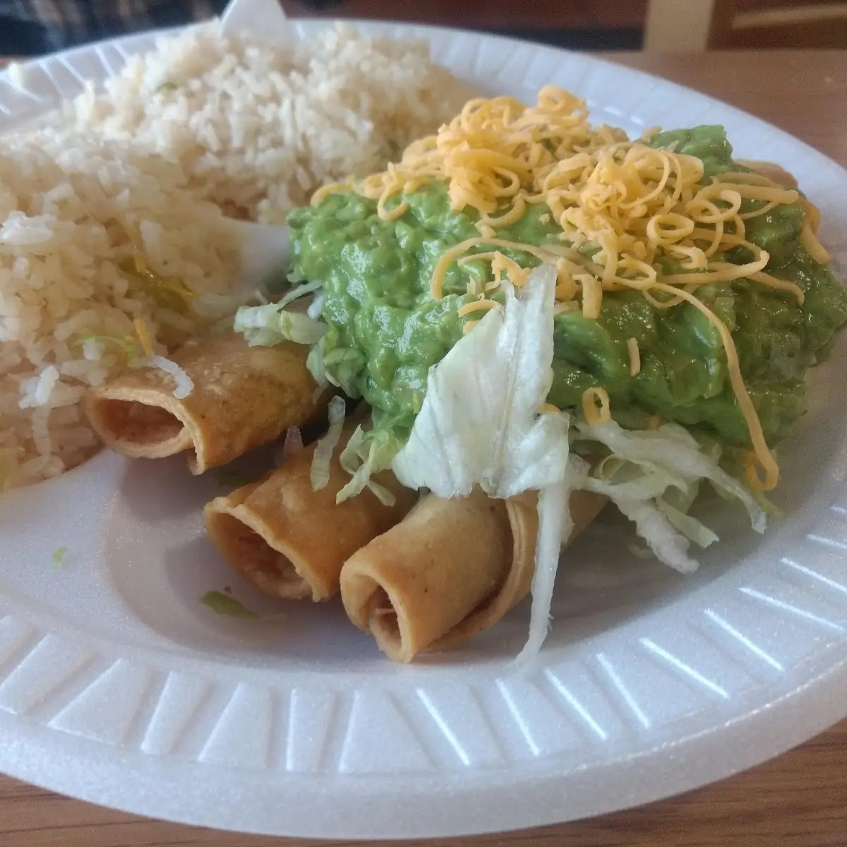 Three Rolled Tacos