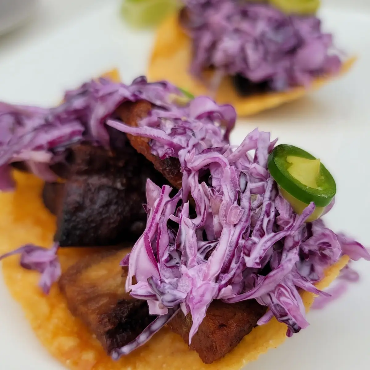 Pork Belly Tostadas