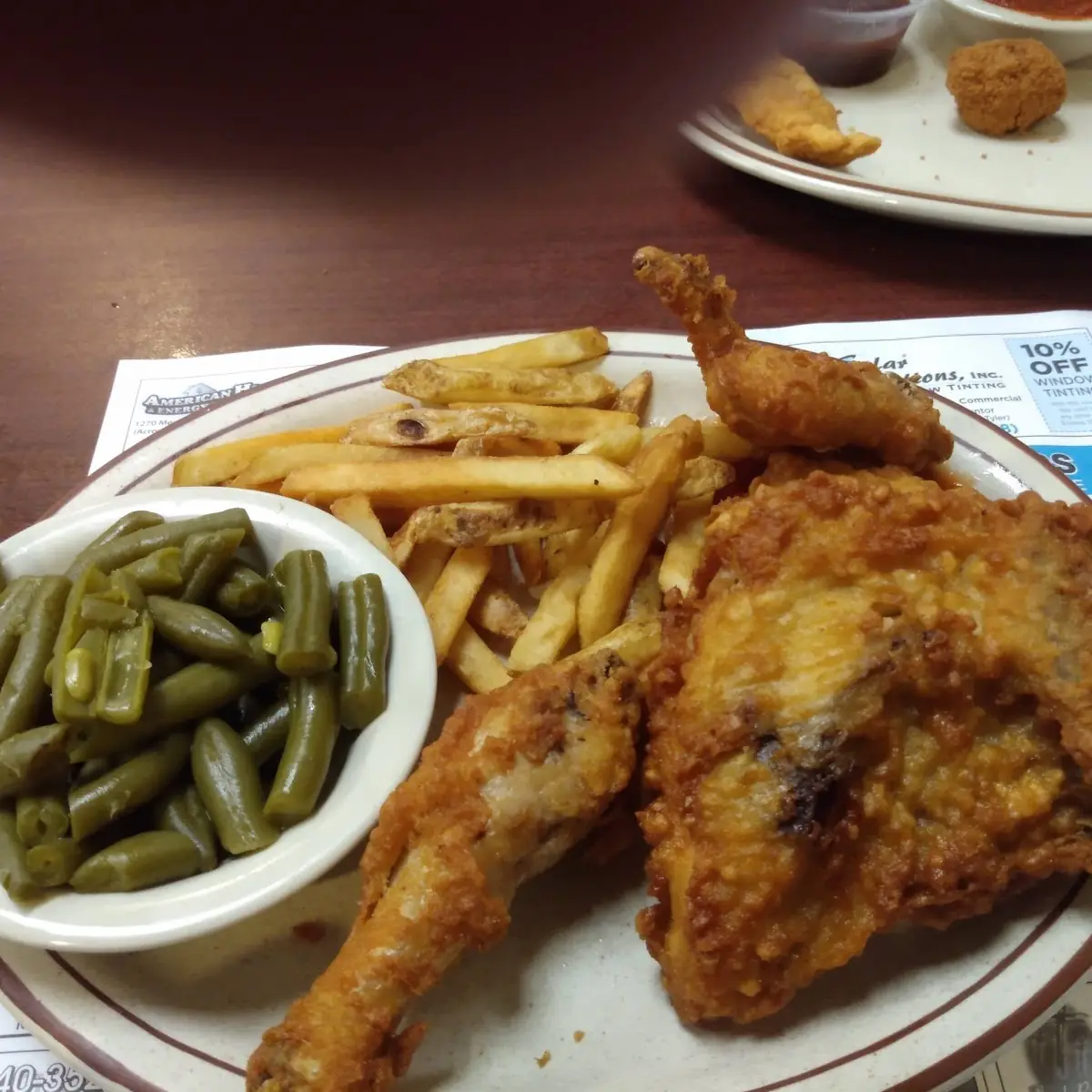 Fried Chicken Dinner