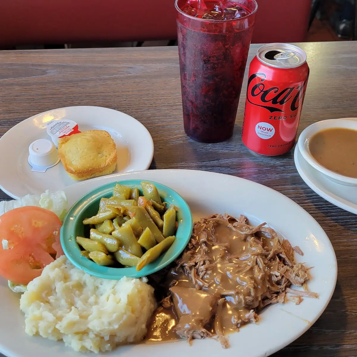 Pot Roast w Gravy Mashed Veggie