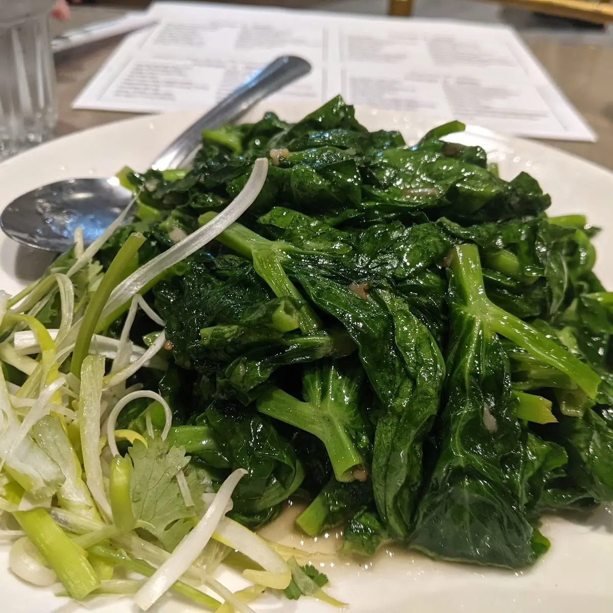 Sauteed Snow Peas Leaf
