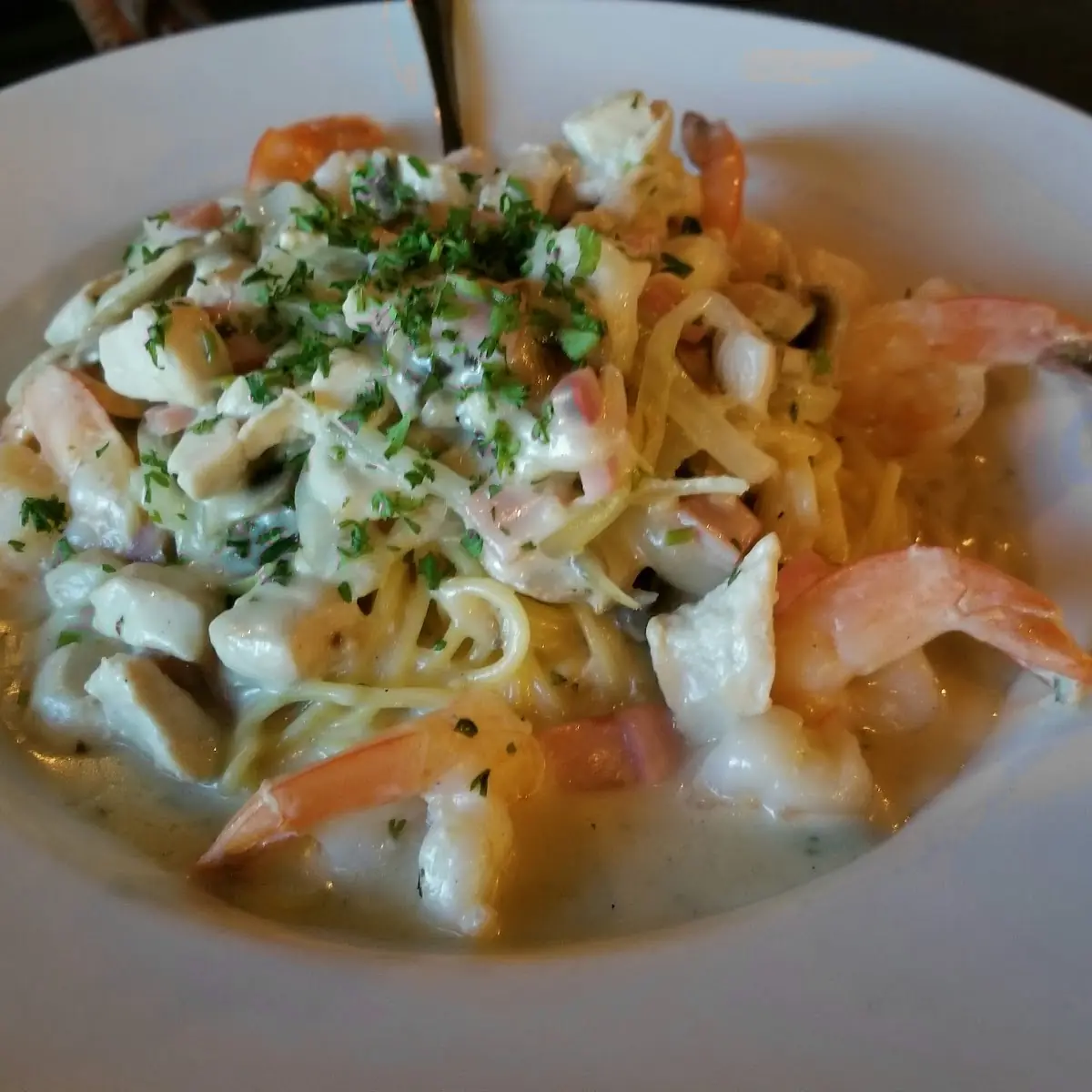 Shrimp Alfredo