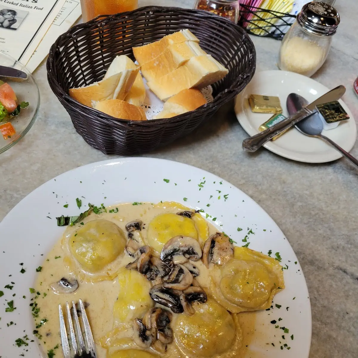 Wild Mushroom Ravioli