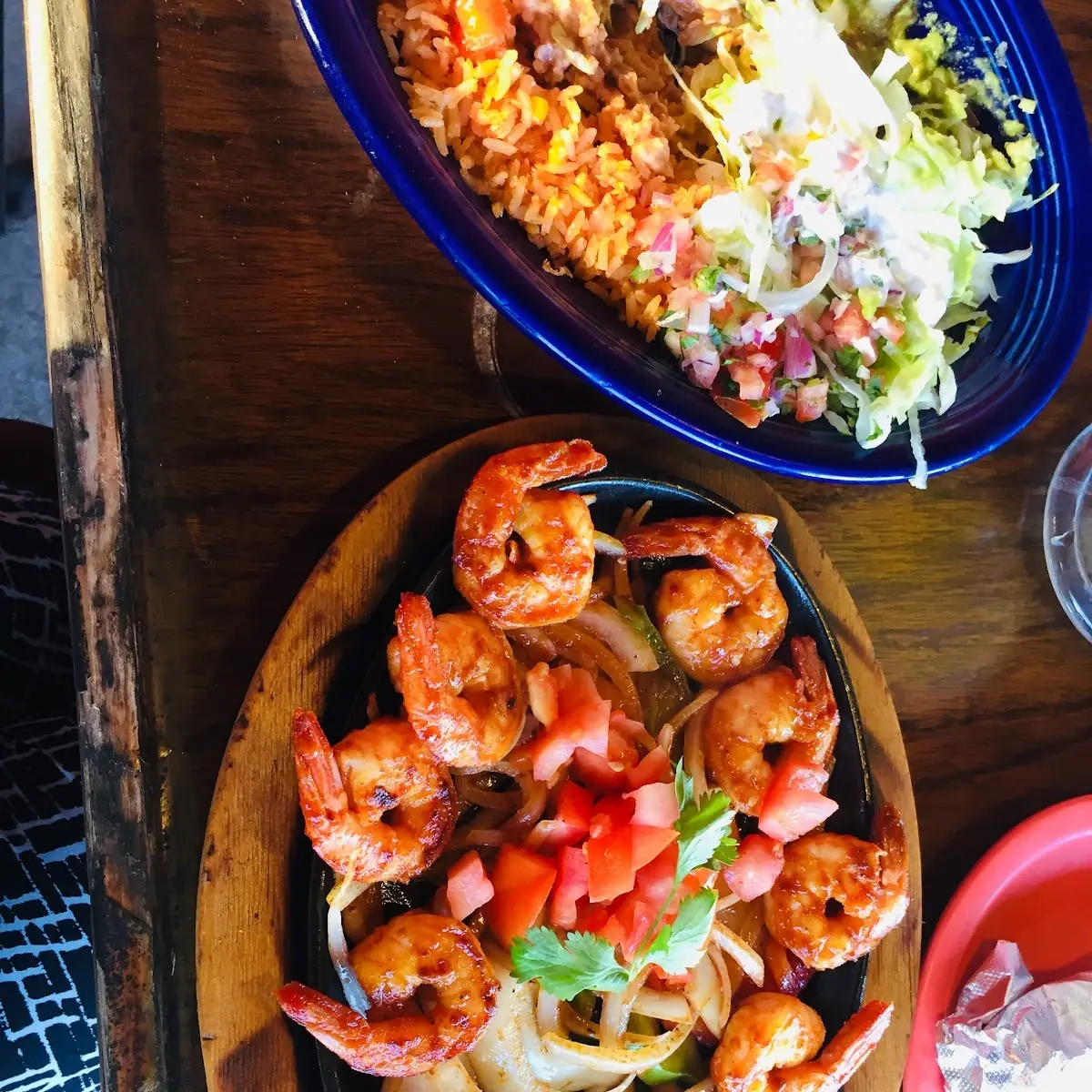 Shrimp Fajitas