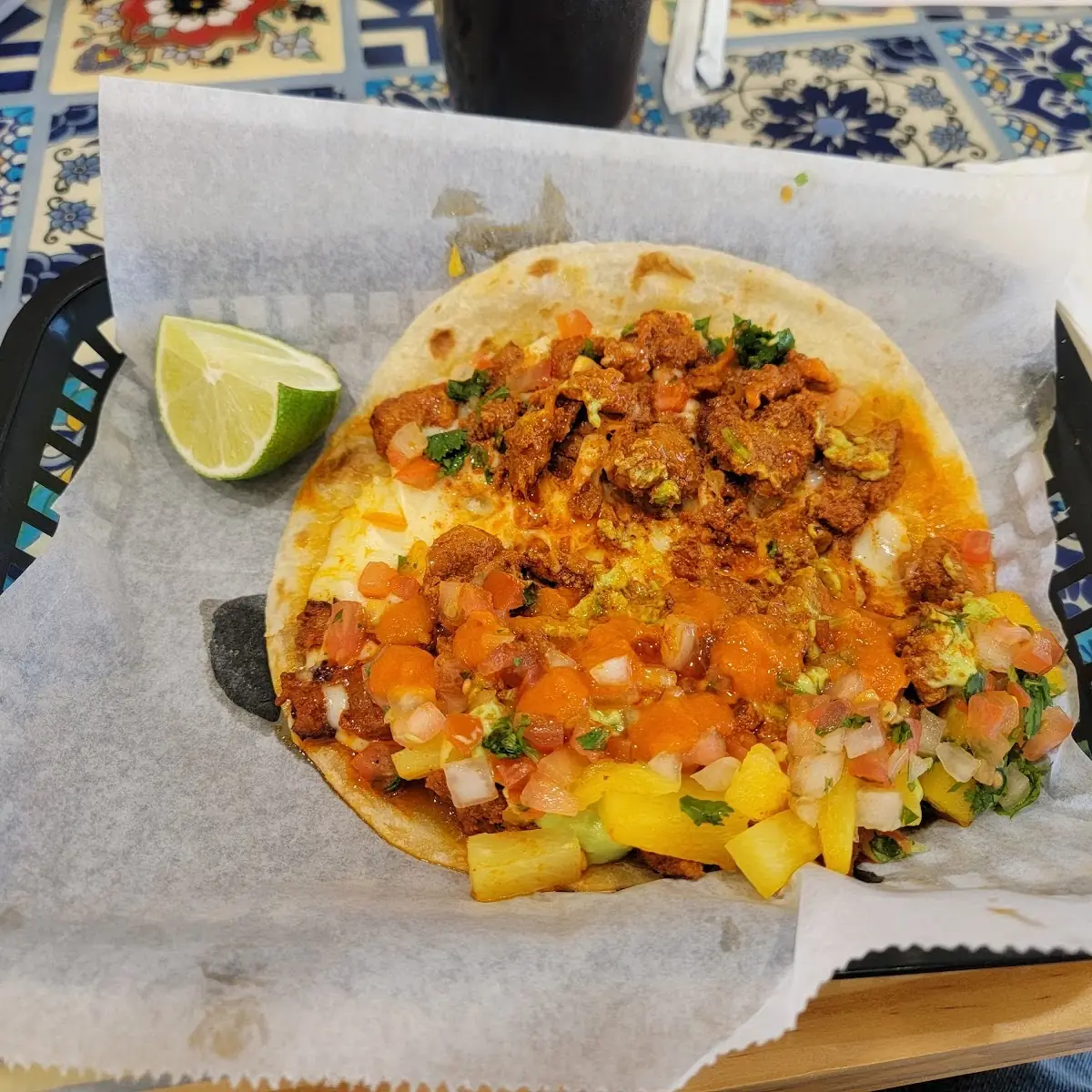Al Pastor Quesadilla