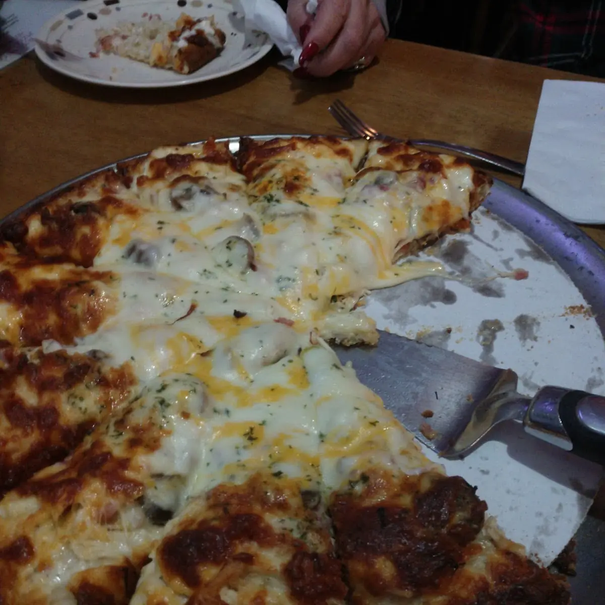 Chicken Bacon Ranch Pizza