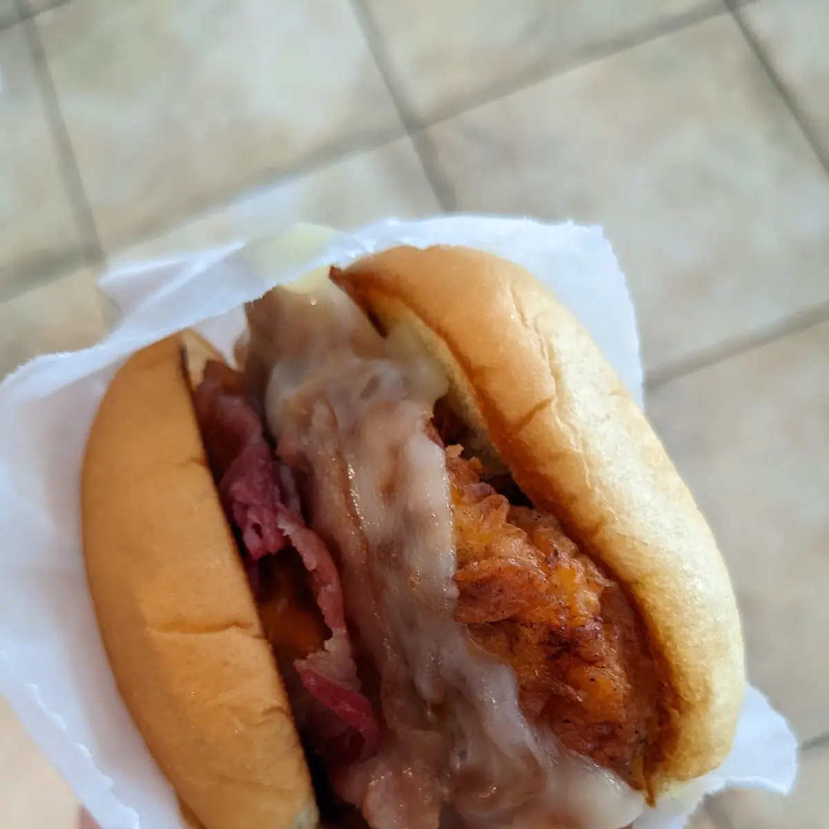 Hot Ones Chicken Sandwich
