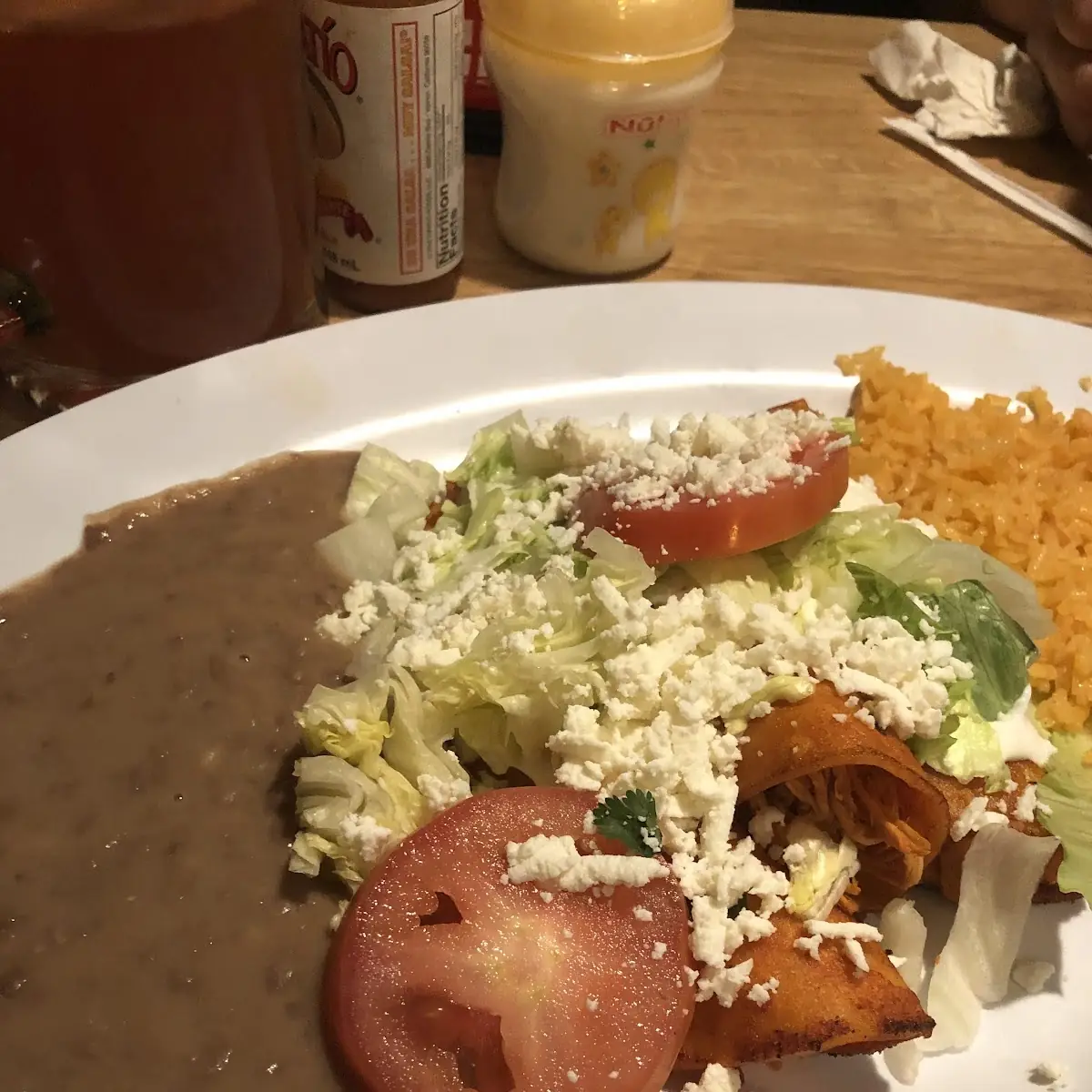 Special Enchilada Plate
