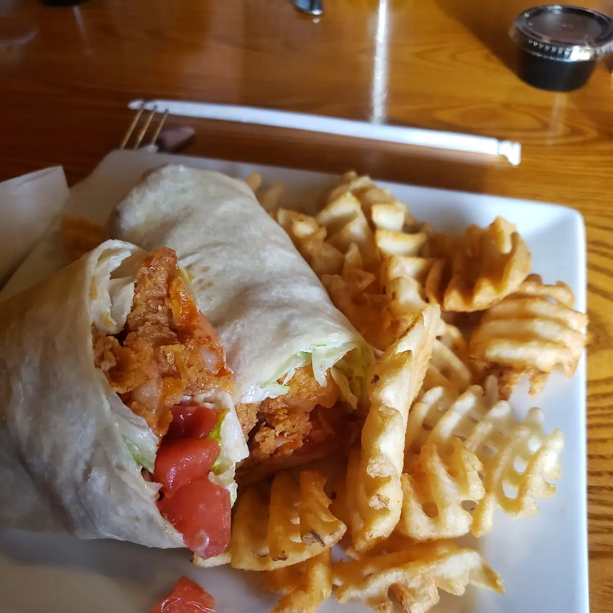 Buffalo Chicken Tender Wrap