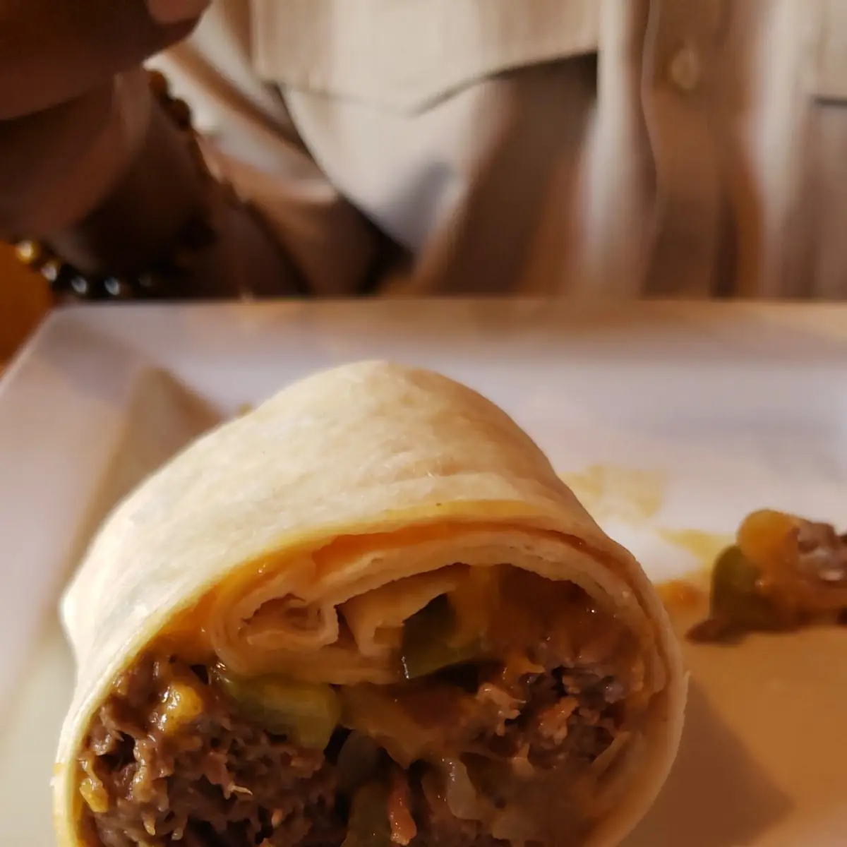 Philly Cheese Steak Wrap