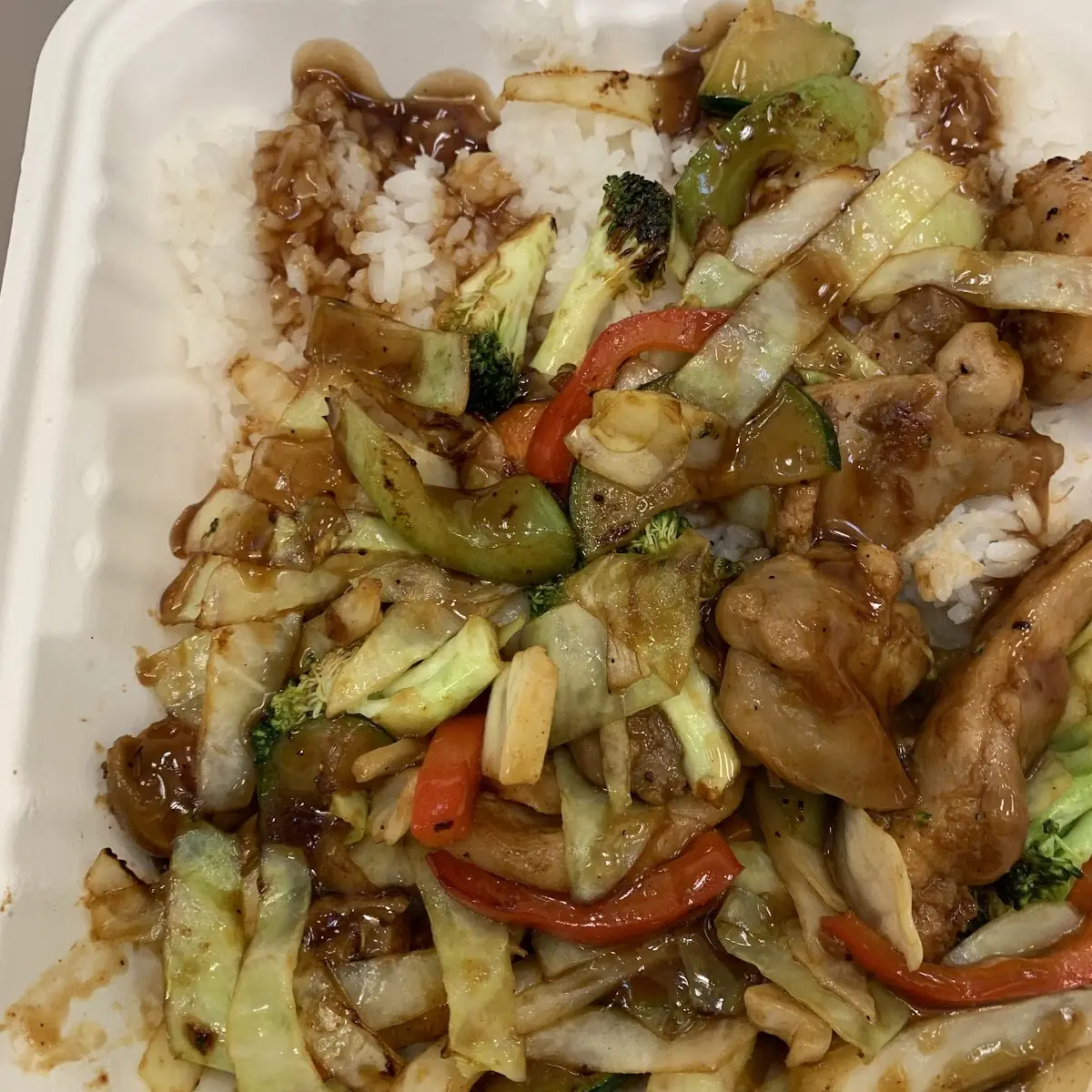 Teriyaki Chicken Fried Rice