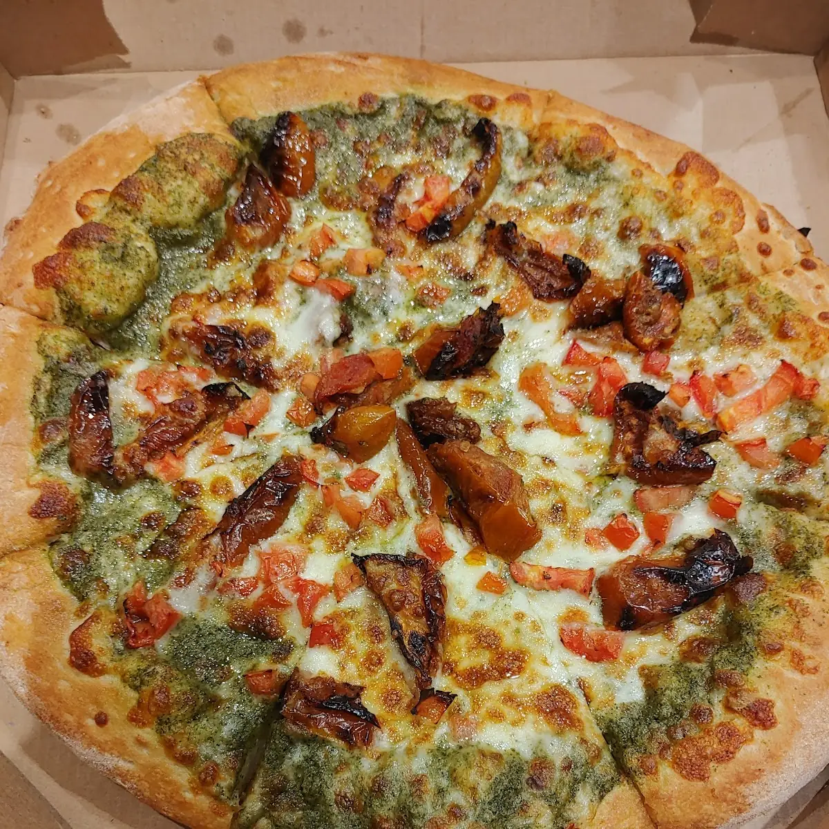 Pesto Margherita Topper