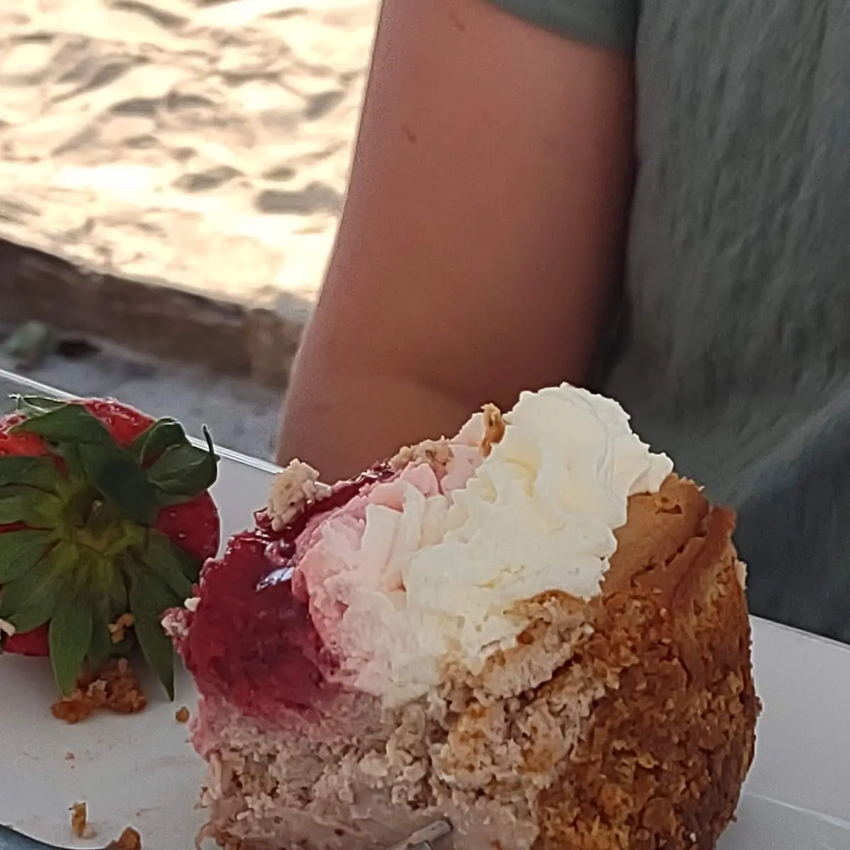 Strawberry Lemon Cheesecake