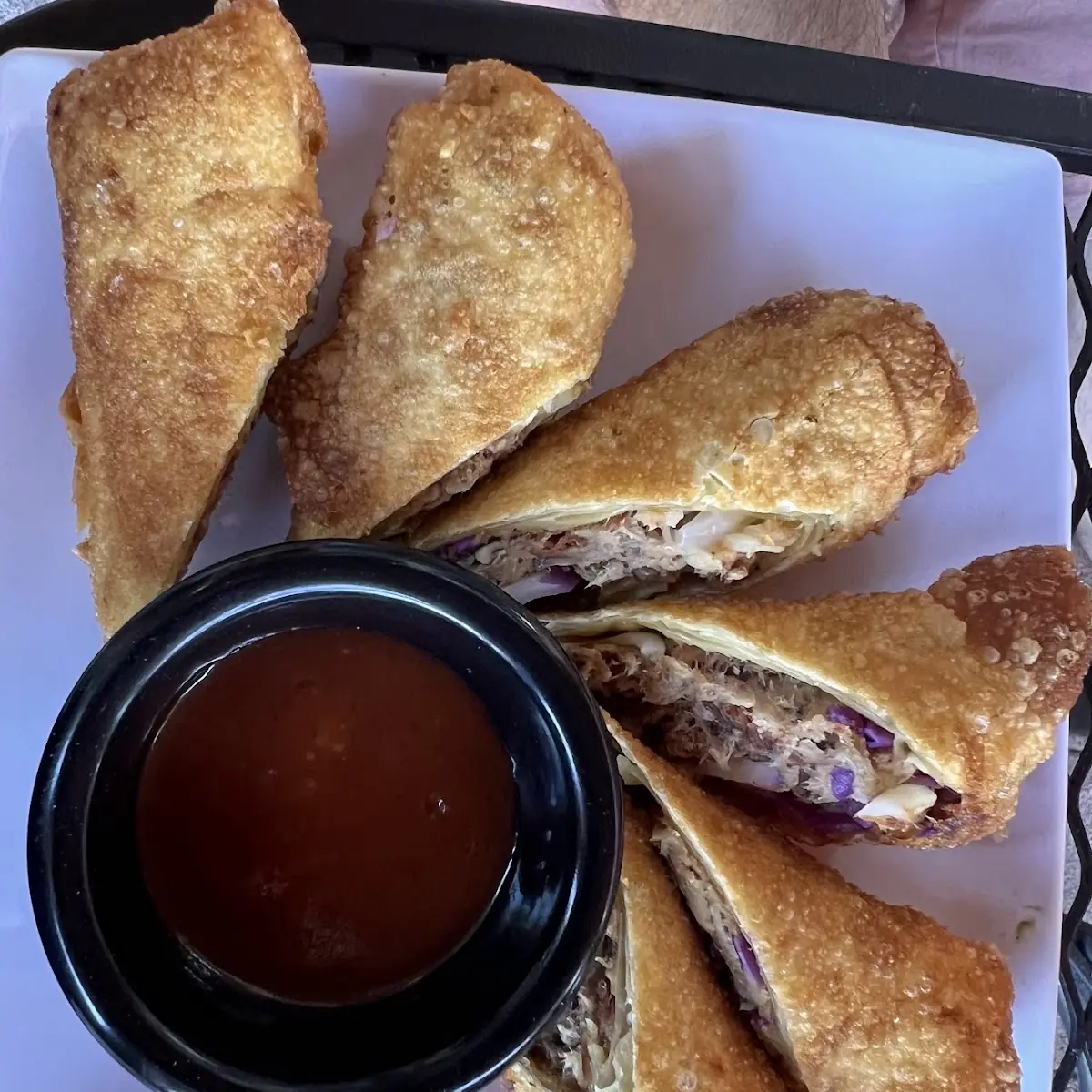 Pulled Pork Egg Rolls