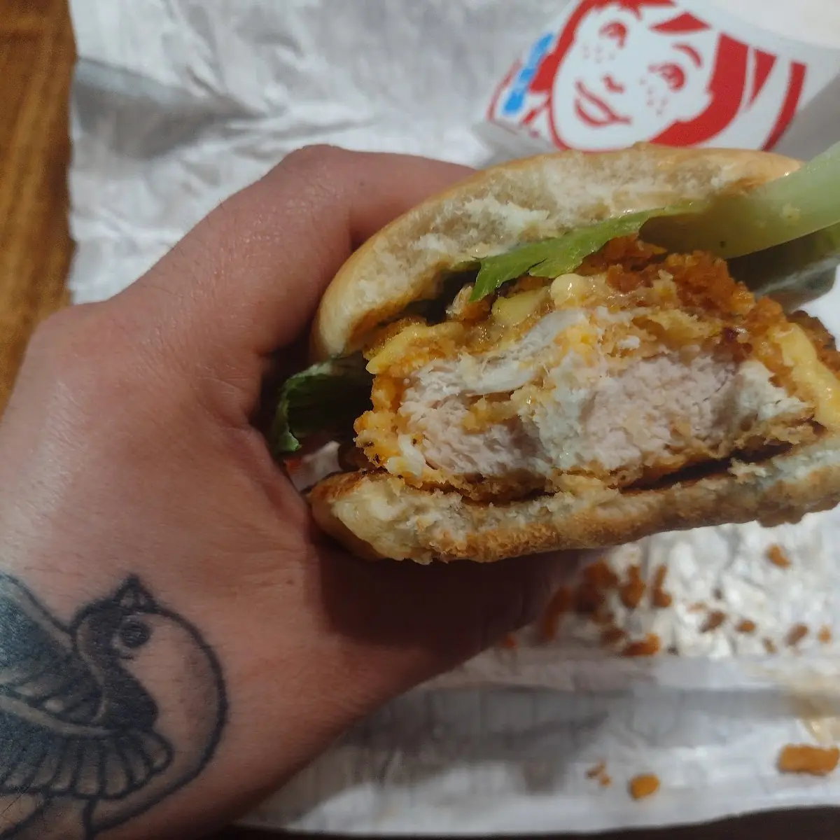 Ghost Pepper Chicken Sandwich