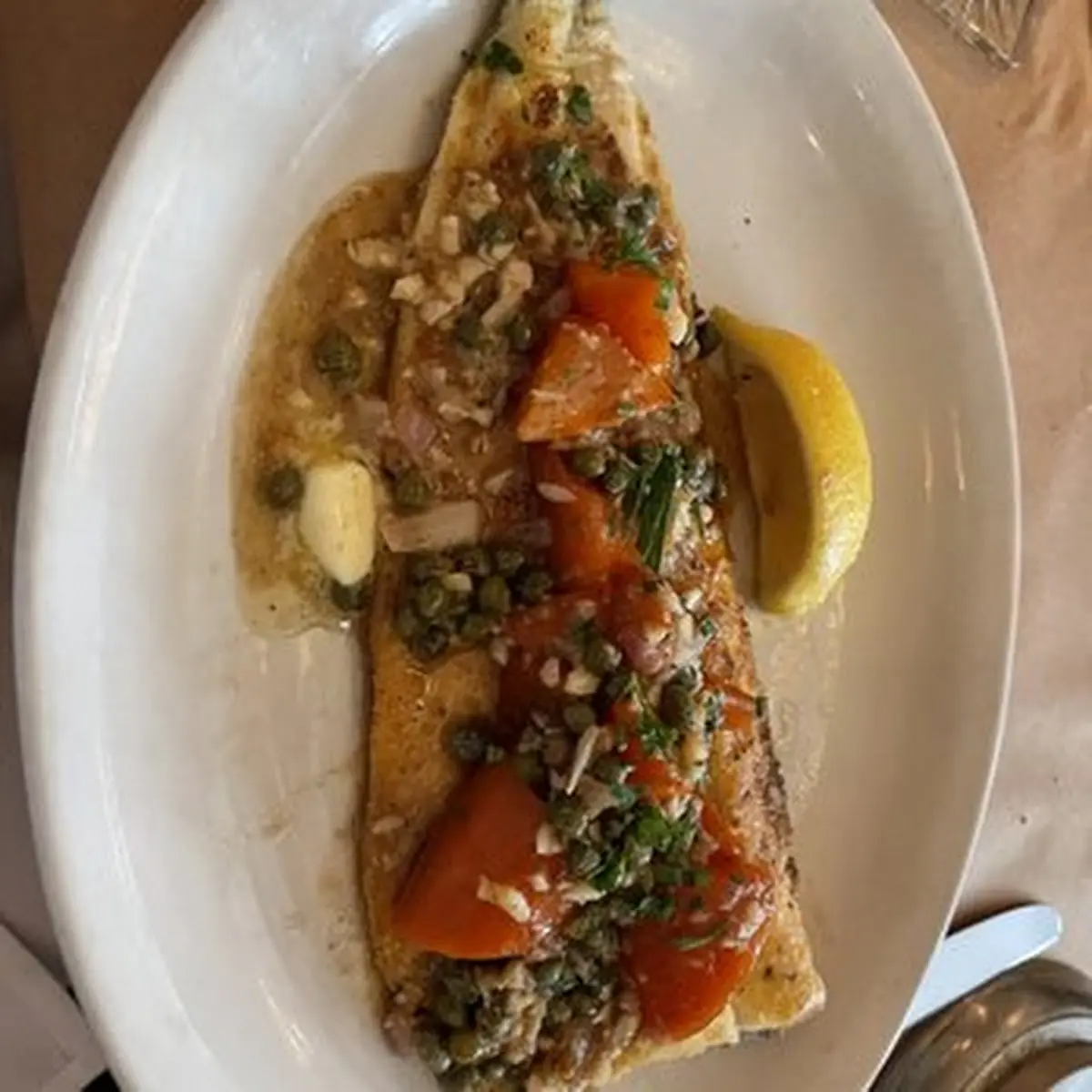 Pan Seared Carolina Trout