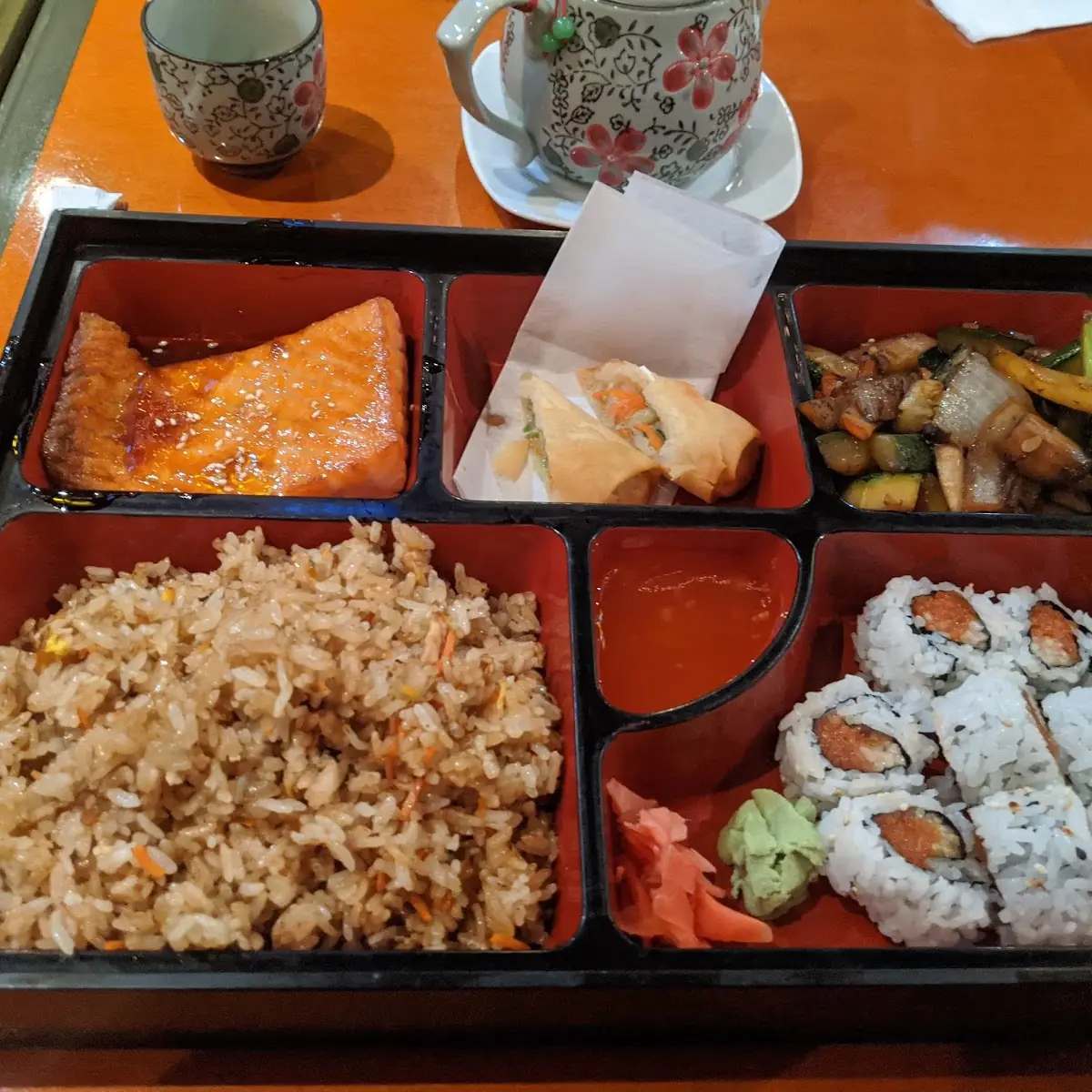 Orange Chicken Bento Box