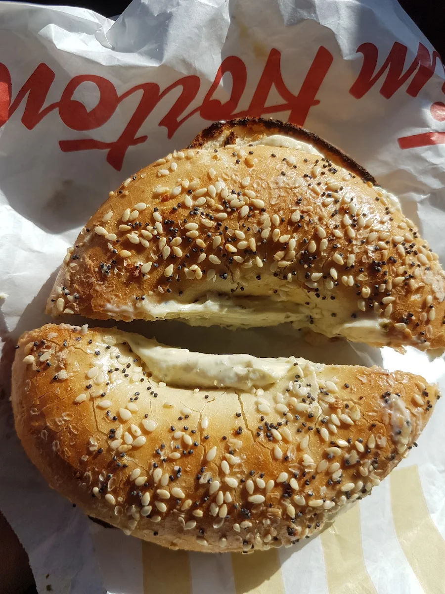 On Classic Bagel, Tim Hortons