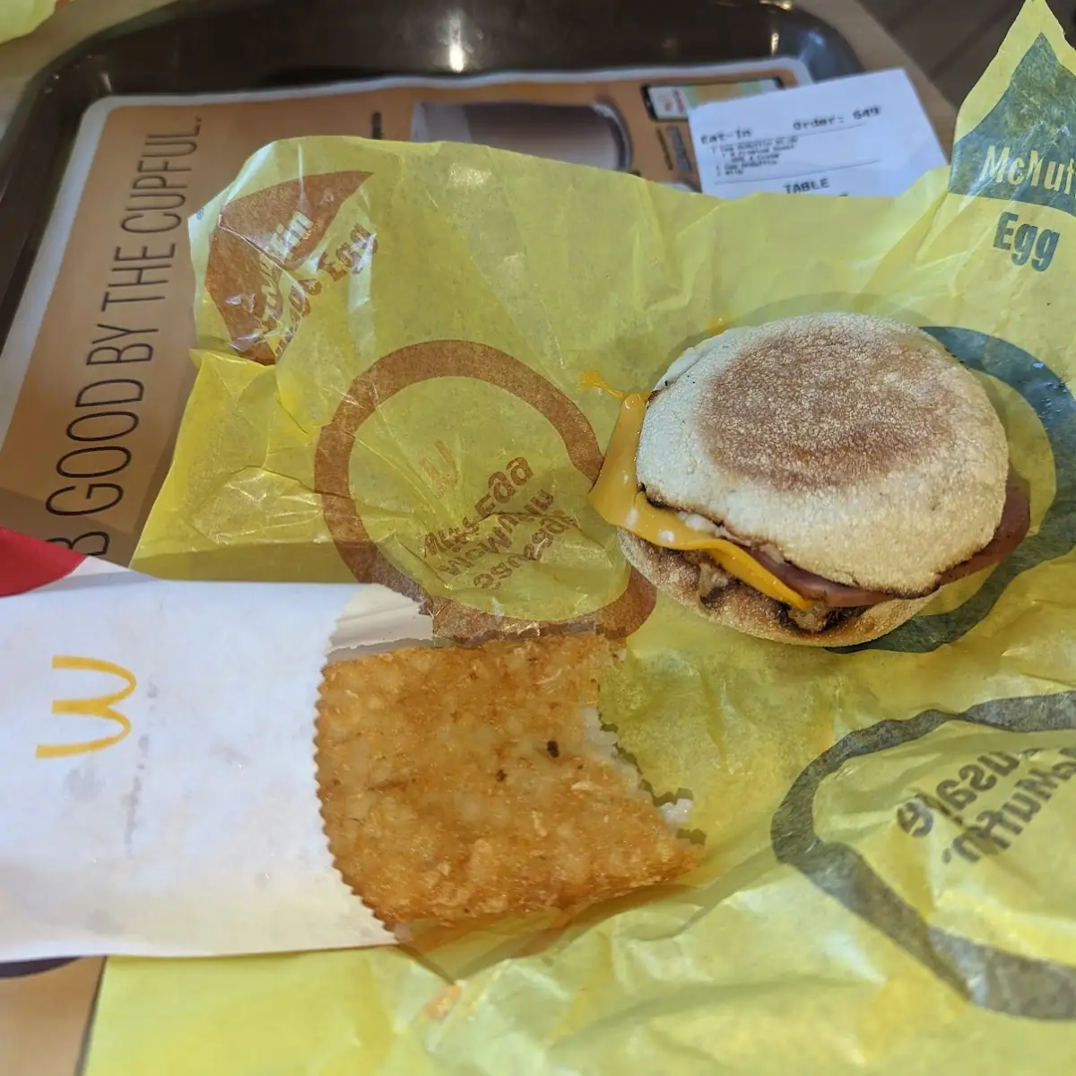 Egg Mcmuffin Combo