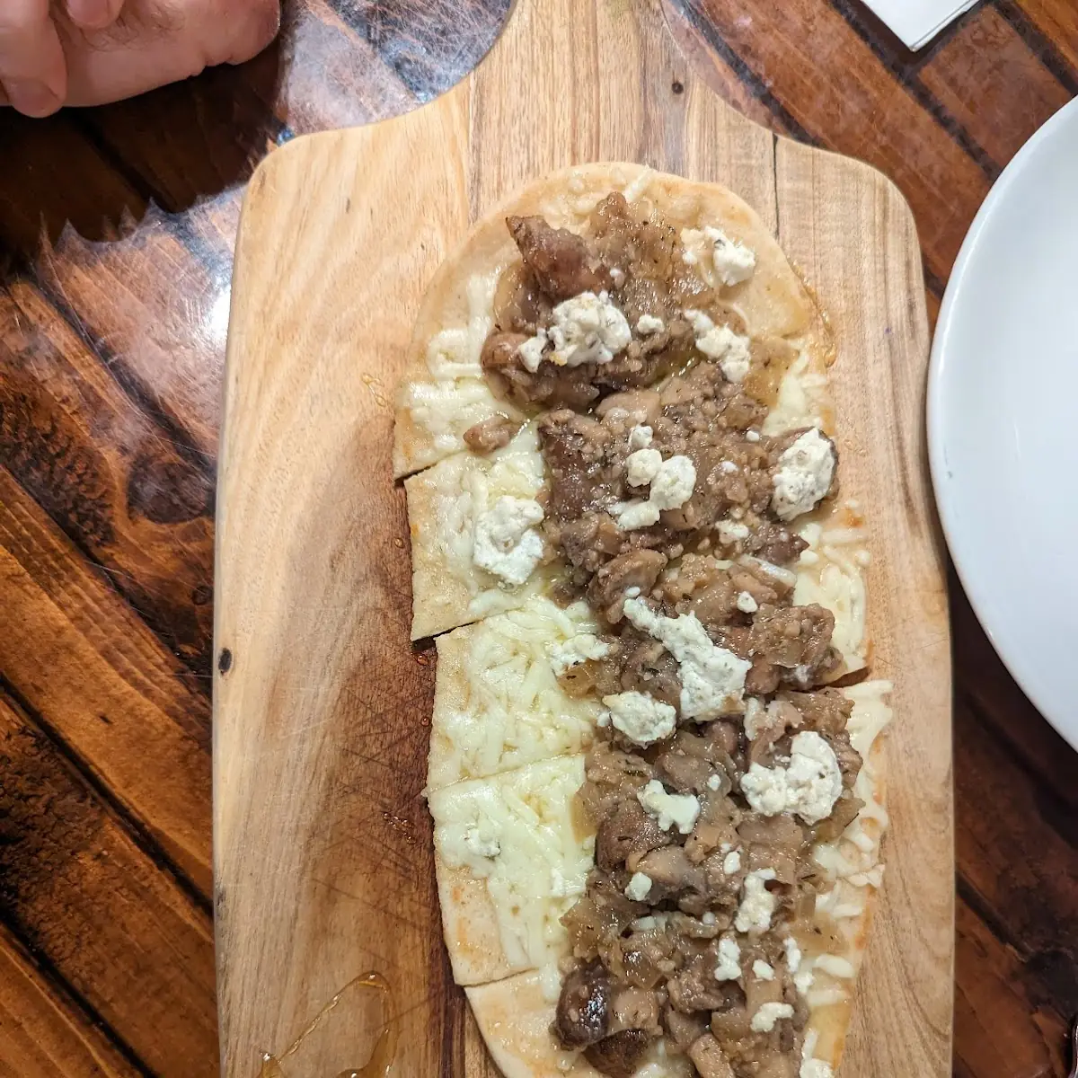 Mushroom Pizza Quattro Formaggi