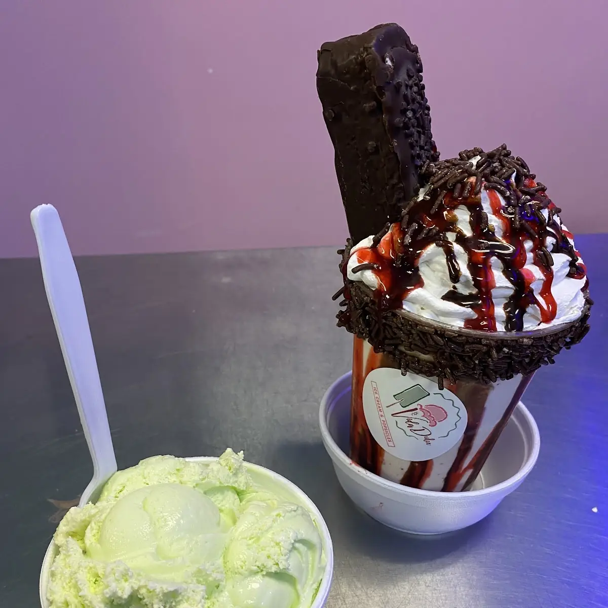 Mint Chocolate Ice Cream