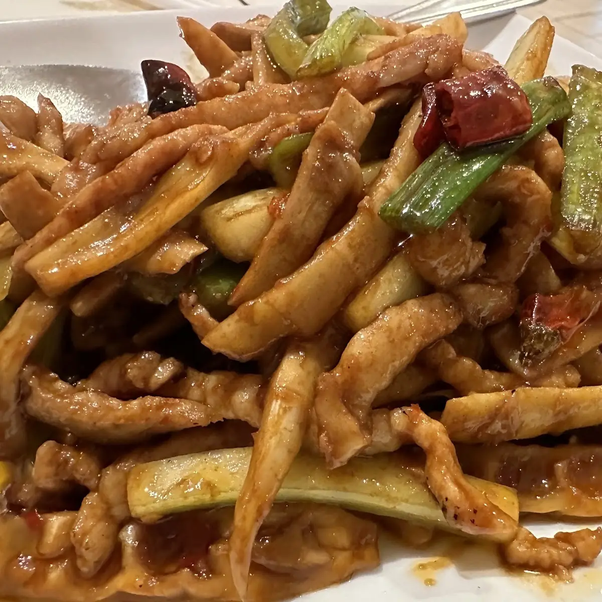 Pork w Dry Bean Curd