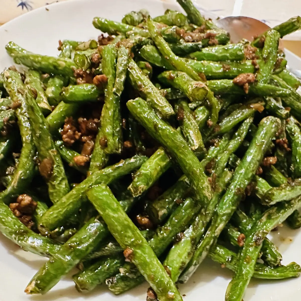 String Beans with Ground Pork