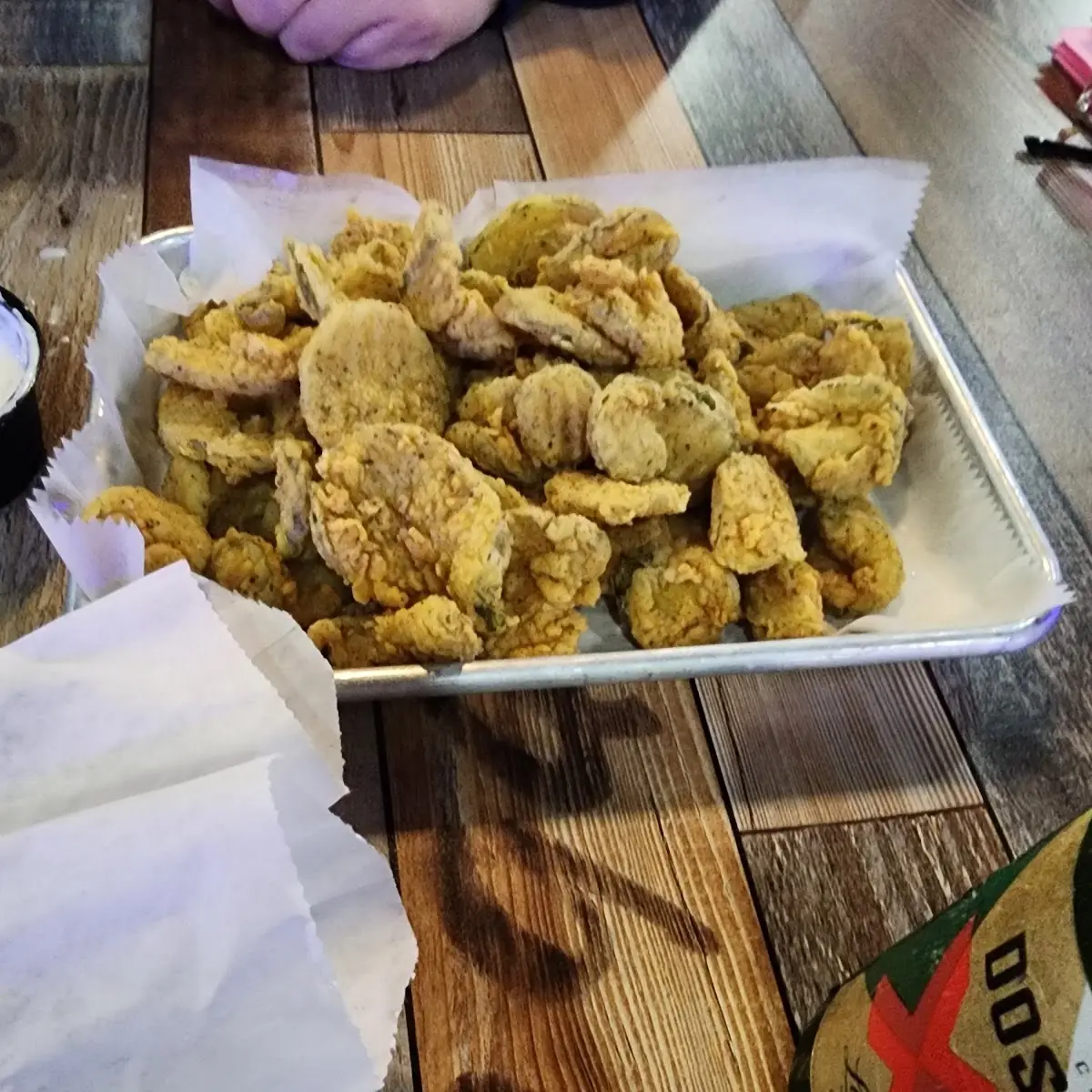 Pickle Chips Breaded