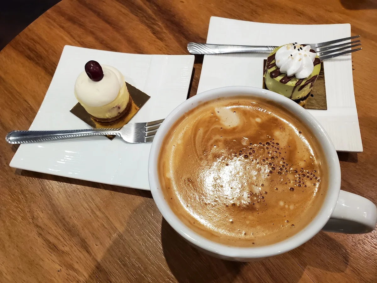 Cheesecake Chocolat Blanc Café Latte Cheeskaque Canneberges