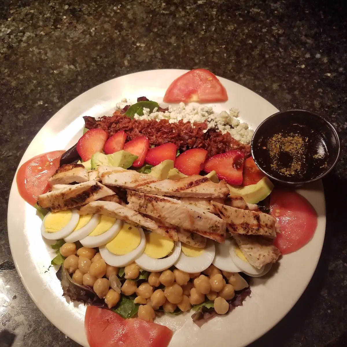 Dinner Cobb Salad with Grill Chicken